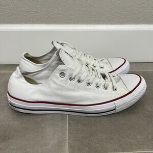 Converse Chuck Taylor All Star Mens 12/Womens 14 White Low Top Casual Shoes